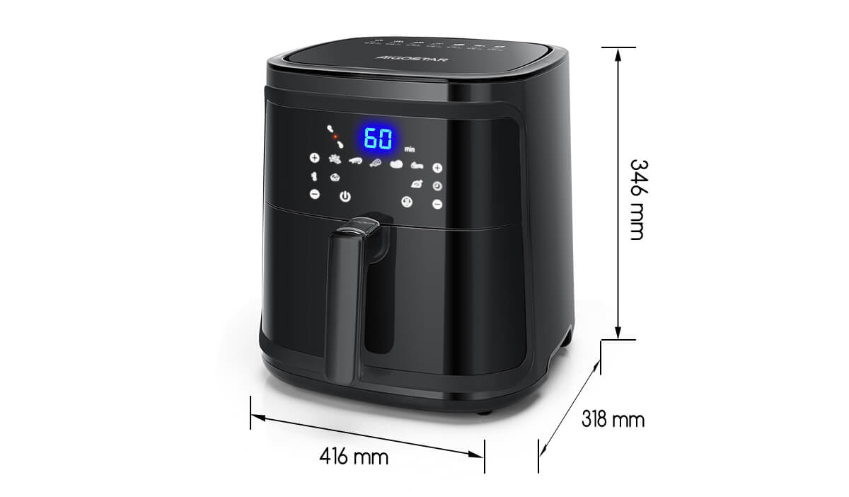 karsto oro grudintuve juoda wifi 7l (4)