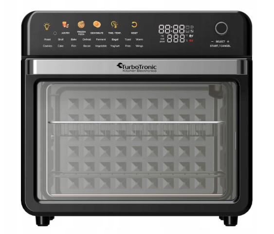 Elektrinė orkaitė su karšto oro gruzdintuvės funkcija TURBOTRONIC TT-AFO330 34L 40–230°C 2100W (11)