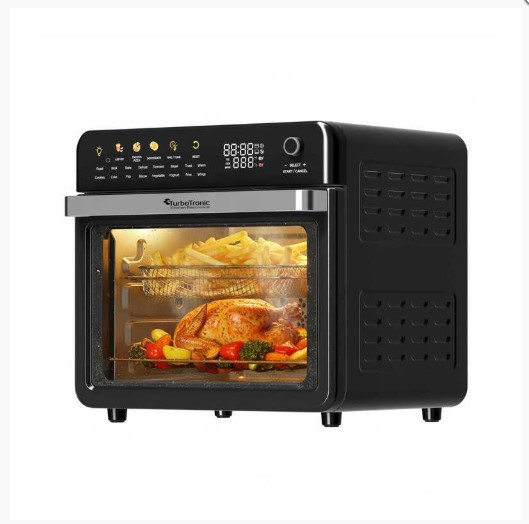 Elektrinė orkaitė su karšto oro gruzdintuvės funkcija TURBOTRONIC TT-AFO330 34L 40–230°C 2100W (2)