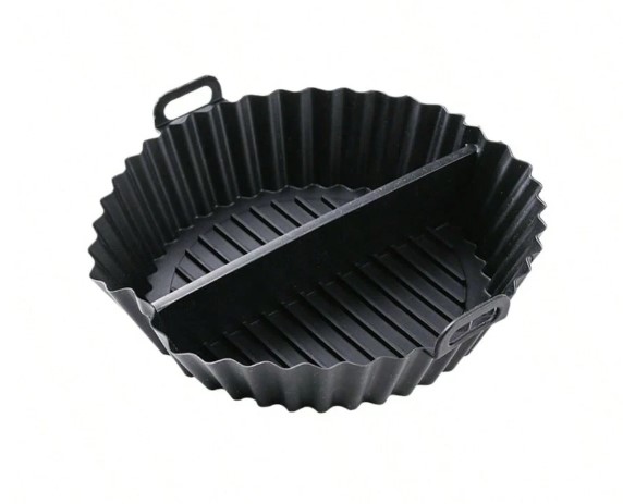 Silikoninė forma su skirtuku karšto oro gruzdintuvei D-20 cm (2)