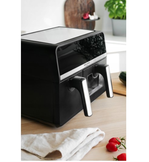 Karšto oro gruzdintuvė Mozano 2 krepšelių 3,5L ir 5,5L 2600W (11)