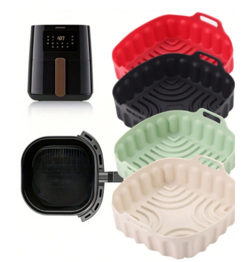 Silikoninė forma 18,5x17,5cm. karšto oro gruzdintuvei (1)