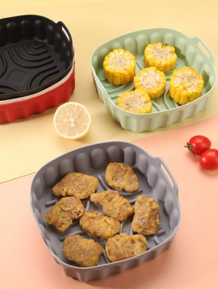 Silikoninė forma 18,5x17,5cm. karšto oro gruzdintuvei (2)