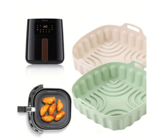 Silikoninė forma 18,5x17,5cm. karšto oro gruzdintuvei (6)