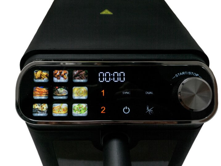 Karšto oro gruzdintuvė Kalorik 11L 2460W 2krepšelių vertikali (1)