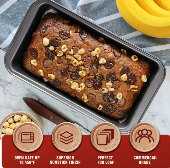 Duonos kepimo forma 25X13cm 450g. metalinė (1)