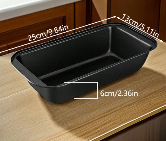 Duonos kepimo forma 25X13cm 450g. metalinė (3)