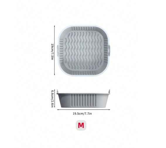 Silikonine forma M 19X19CM karsto oro gruzdintuvei (1)