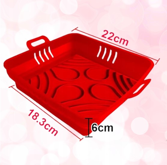 Silikoninės formos gruzdintuvei XXL 22 cm 2vnt. (1)