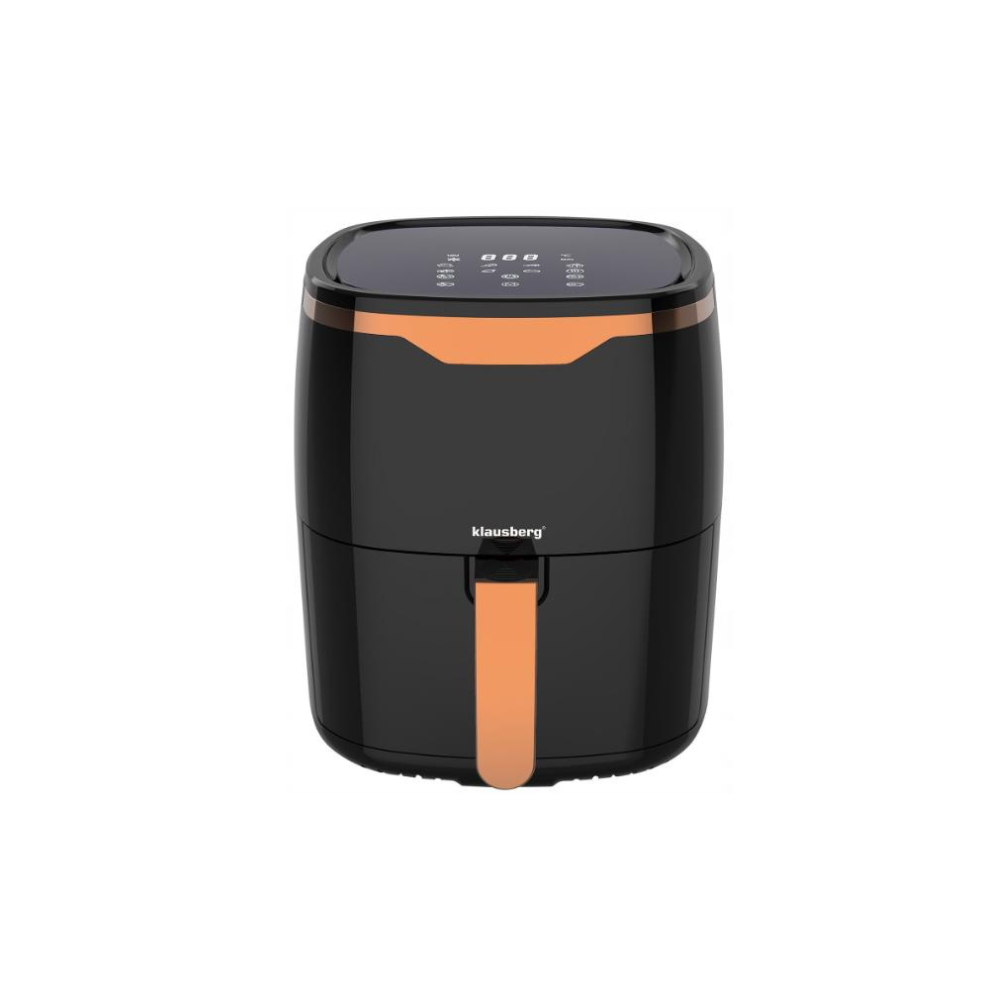 Gruzdintuvė Klausberg 4,5L 1400W KB7599 gruzdintuvė karšto oro juoda/bronza