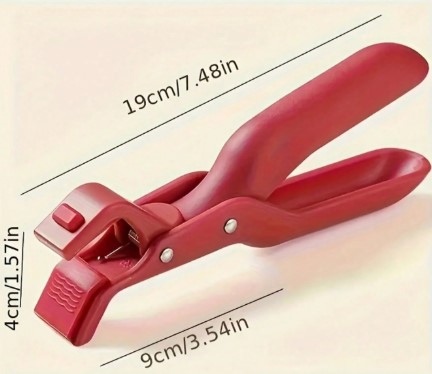 Žnyplės neslystančios įkaitusioms skardoms raudonos